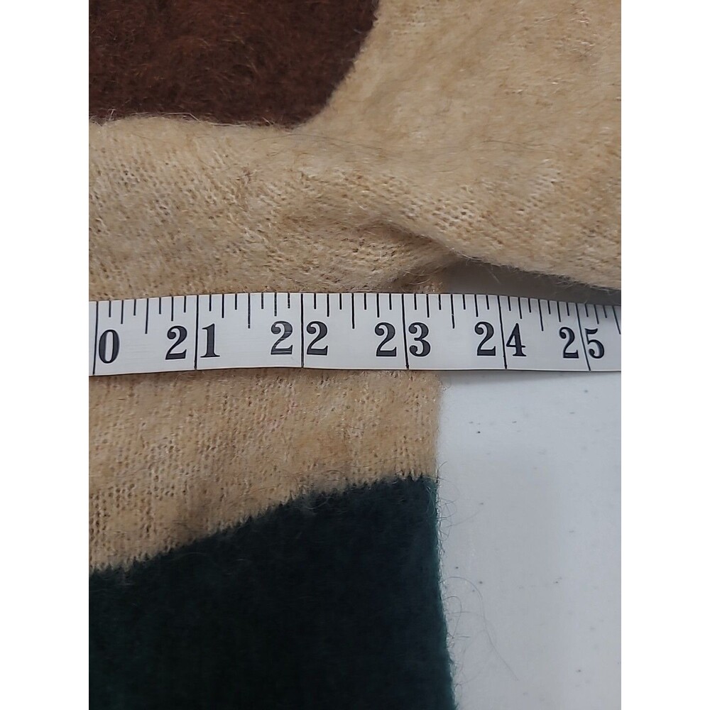 H&M Womens Striped Pullover Sweater Size Small Multicolor Mohair Wool Blend - Picture 6 of 7